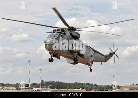 Westland Sea King AEW helicopter of the Royal Navy Stock Photo