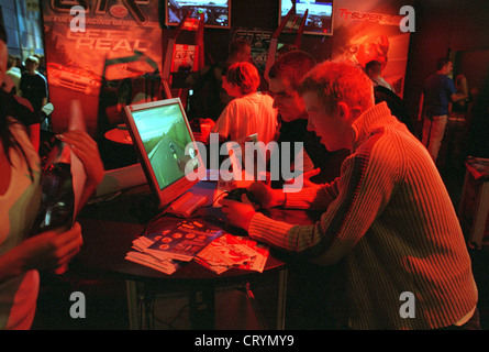 Leipzig Games Convention 2004 Stock Photo