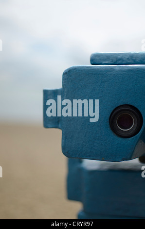 Seaside Binoculars, Southend-On-Sea Essex England Stock Photo