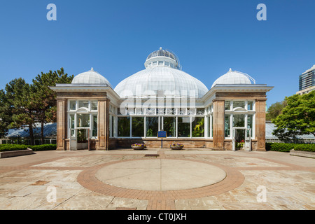 Allan Gardens Palm House Conservatory, Toronto Stock Photo