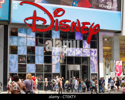 Disney Store, Times Square, NYC Stock Photo