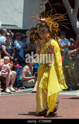 Summer Solstice parade , Santa Barbara , 2012. Stock Photo