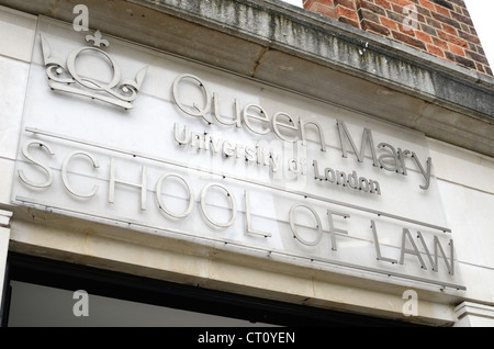 Queen Mary University of London School of Law Lincoln's Inn Fields Campus, London, UK Stock Photo