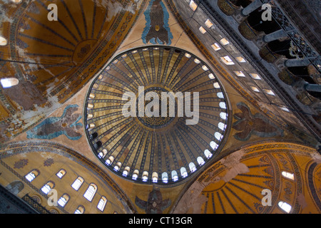 Ornate domed ceiling and windows