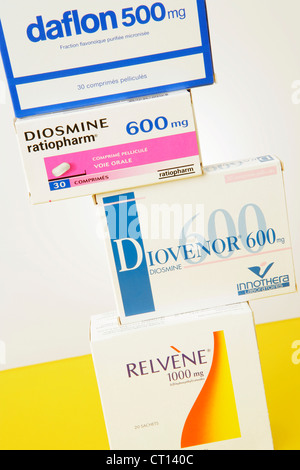 Daflon drug hi-res stock photography and images - Alamy