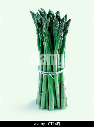 Close up of bunch of asparagus Stock Photo
