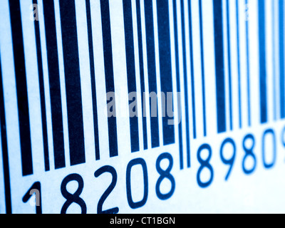 Strichcode - EAN - ISBN - Produktcode Stock Photo