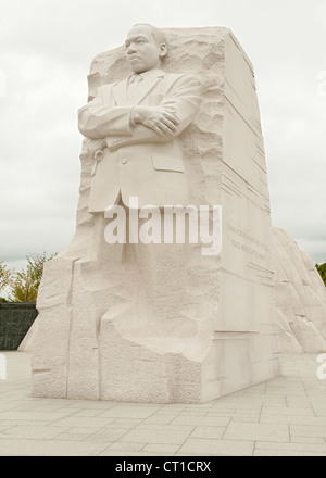 Martin Luther King Memorial in Washington DC, USA. Stock Photo