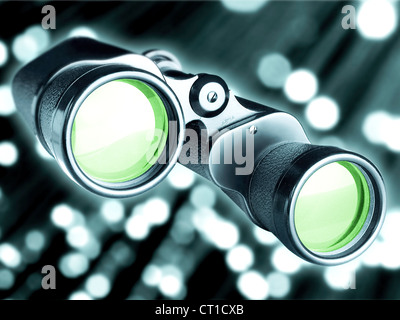 Binoculars Stock Photo