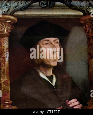 Portrait of a Man Quentin Massys METSYS - Quentin 1466-1530 Belgian Belgium   Flemish Stock Photo