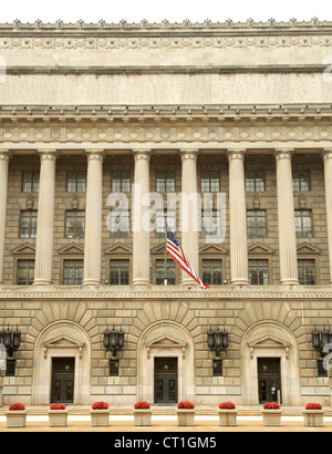 Herbert C Hoover Building in Washington DC, USA. Stock Photo