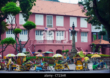 Town Square, Melaka (Malacca), Melaka State, Malaysia, South East Asia Stock Photo