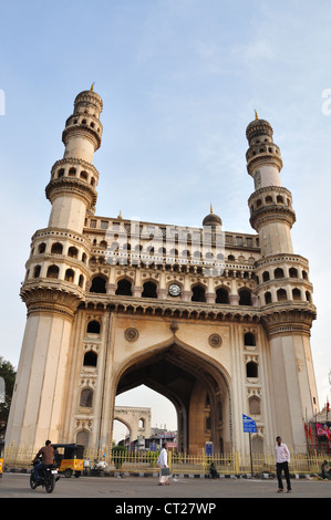 Charminar, landmark monument in Hyderabad, India Stock Photo