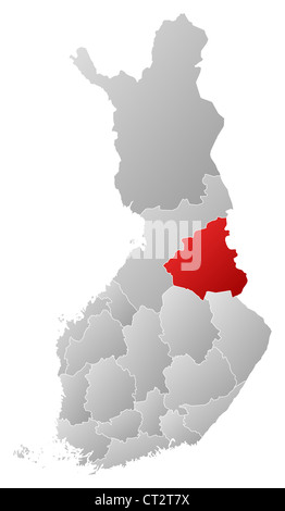 Kainuu finland europe map hi-res stock photography and images - Alamy