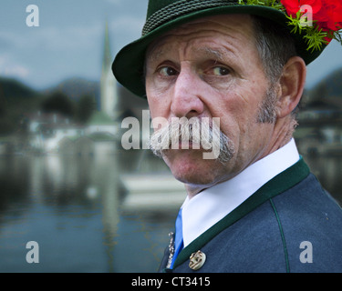 DE - BAVARIA: Portrait of a Bavarian Gentleman Stock Photo