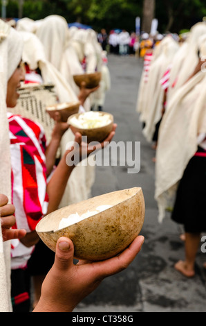 Women in traditional Mexican costume Mexico City Mexico Central America Stock Photo