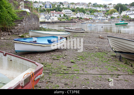 noss mayo devon Stock Photo