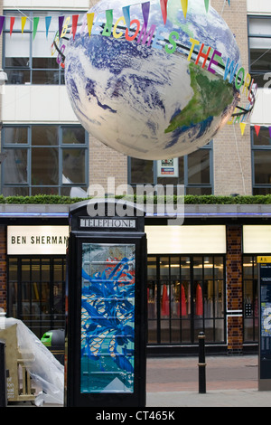 Carnaby Street is a pedestrianized shopping street in London United Kingdom Utopia BT Artbox Stock Photo