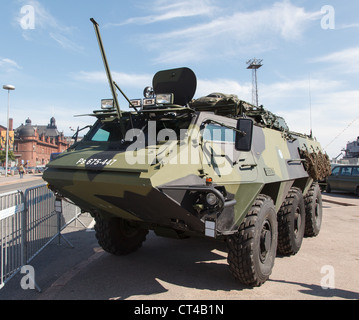 Sisu XA-185 'Pasi' armored personnel carrier of the Finnish Army Stock Photo