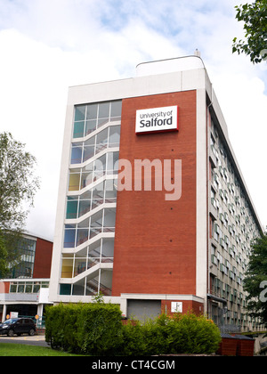 University of Salford Maxwell Building in Salford Manchester UK Stock Photo
