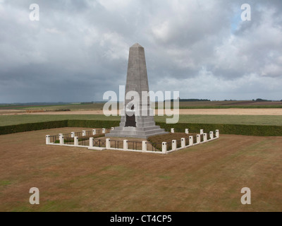First Austrailian Division Memorial, Pozières, France Stock Photo