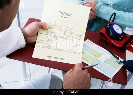 OCCUPATIONAL MEDICINE Stock Photo