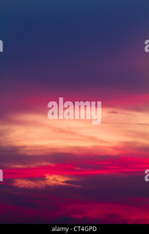 Evening sky Stock Photo