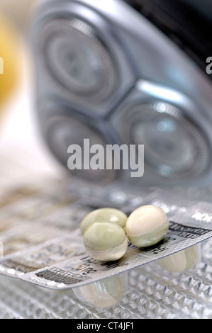 AFRICAN PLUM, MEDICATION Stock Photo