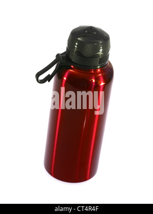 A sports drink bottle isolated against a white background Stock Photo