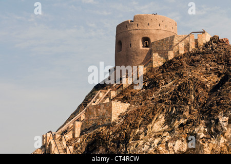 oman Portuguese fort muscat Stock Photo - Alamy