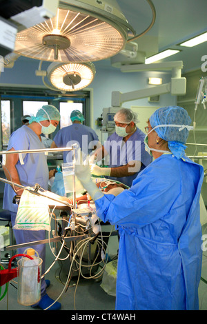 Surgical suite in hospital prepared for endoscopy and colonoscopy Stock ...