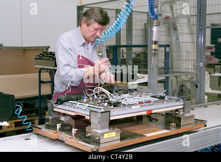 Production at Loewe AG Stock Photo