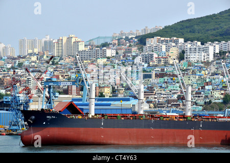 shipyard Busan South Korea Asia Stock Photo