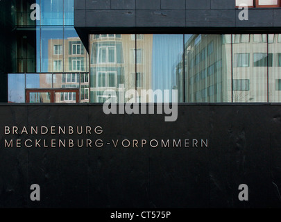 Berlin, Country Representative Brandenburg / Mecklenburg-Vorpommern Stock Photo
