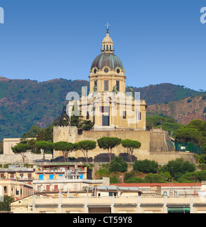 Church Of Christ the King of Montalto At Messina Italy Stock Photo - Alamy