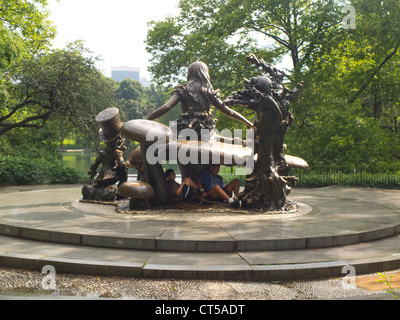 Central park in Manhattan New York City Stock Photo