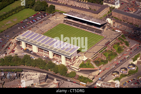 aerial view of Newcastle United St James Park taken in 1988 Stock Photo