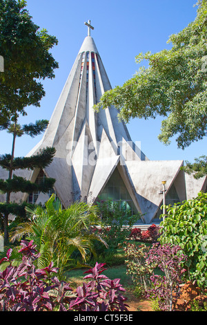 Church in Polana district of Maputo, Mozambique Stock Photo