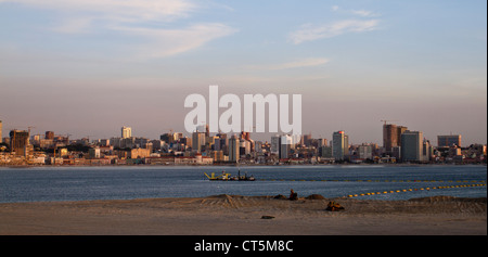 Overview of Luanda, Angola Stock Photo