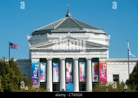 The John G Shedd Aquarium in Chicago, Illinois, USA. Stock Photo