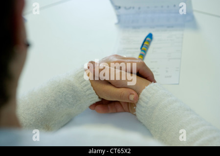 DIETETICS WORKSHOP Stock Photo