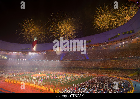 Closing Ceremony of the 2008 Paralympic Games in Beijing, China on September 16, 2008. Stock Photo