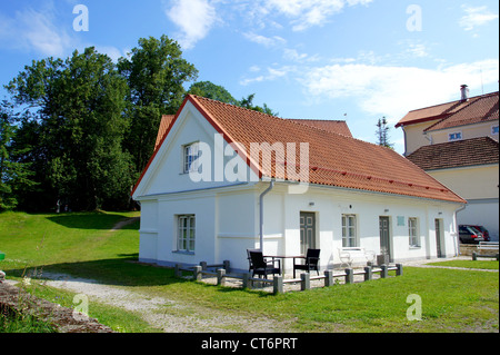 Manor in the north of Estonia. 18 century. Vihula. Stock Photo