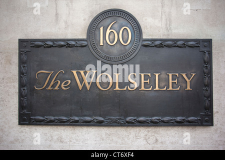 The Wolseley Restaurant 160 Piccadilly London England UK Stock Photo ...