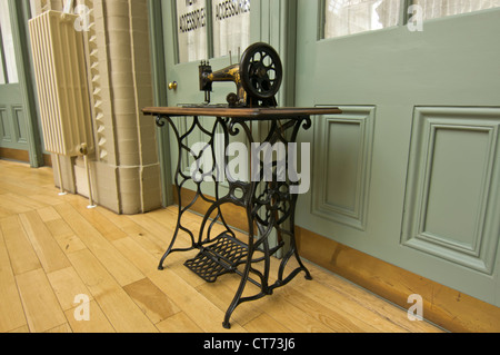 Vintage Sewing machine Stock Photo