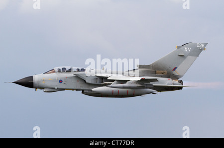 RAF panavia tornado GR4 flying at low level