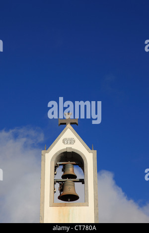 bell tower Nossa Senhora da Boa Morte Madeira Portugal Europe. Photo by Willy Matheisl Stock Photo