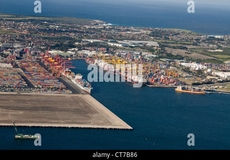 Port Botany near Sydney in New South Wales, Australia Stock Photo