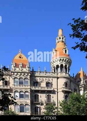 Spain, Catalonia, Barcelona, Passeig de Gracia, Louis Vuitton boutique,  Stock Photo, Picture And Rights Managed Image. Pic. HMS-HEM177559