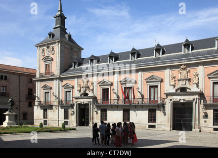 Spain, Madrid, Plaza de la Villa, Ayuntamiento; former City Hall; Stock Photo